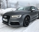 Audi S3 folierad i 3M 1080 Matte charcoal metallic