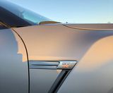 Nissan GTR folierad i Avery SWF Gunmetal metallic